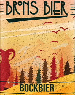 Brons bier bockbier logo